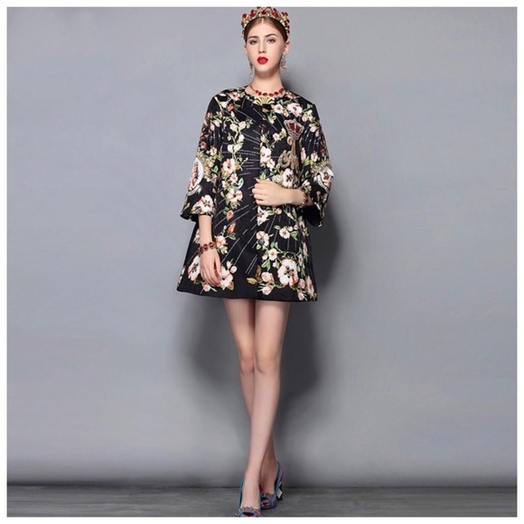 The Ellien Baroque Jacquard Ornate Jacket - Picture 2 of 8